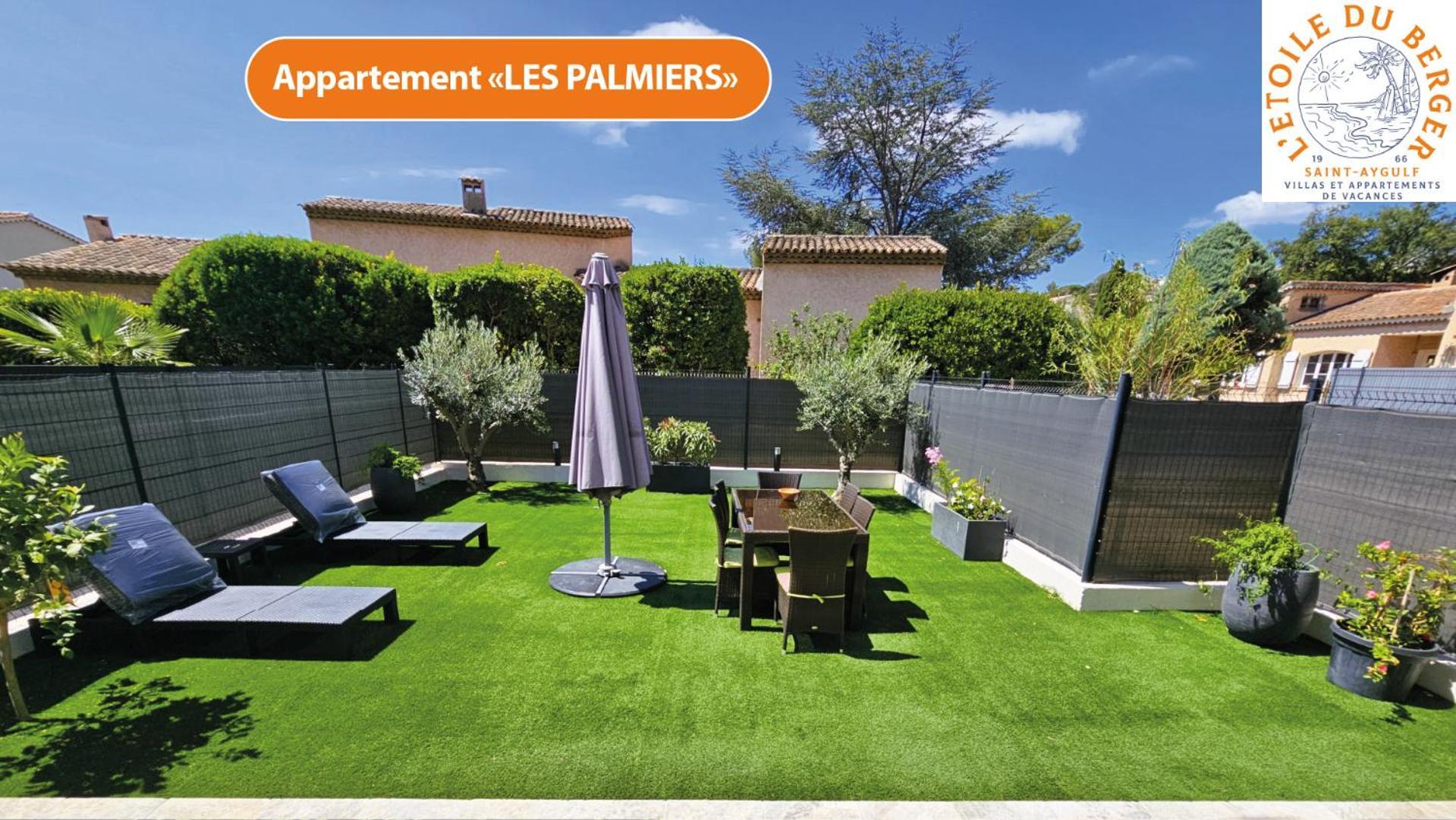 Etoile Du Berger Saint Aygulf 3 Villas Et 4 Appartements Jardin Individuel Et Piscine Chauffee En Saison - La Mer Et Les Plages 450 M Buitenkant foto
