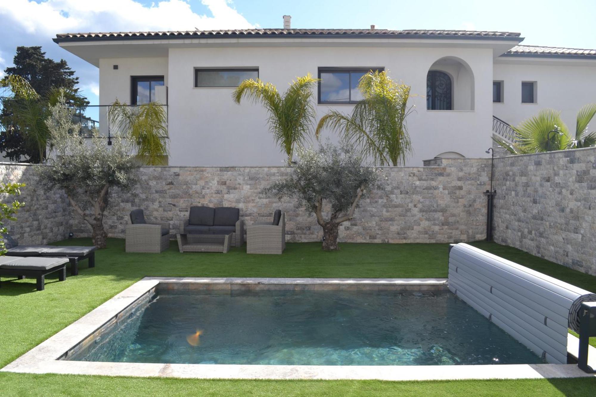Etoile Du Berger Saint Aygulf 3 Villas Et 4 Appartements Jardin Individuel Et Piscine Chauffee En Saison - La Mer Et Les Plages 450 M Buitenkant foto
